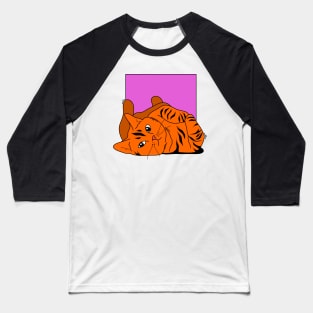 Lazy kitten Baseball T-Shirt